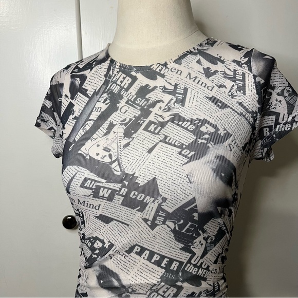 Princess Polly Read About It Ruched Bodycon Maxi Dress - Picture 7 of 10